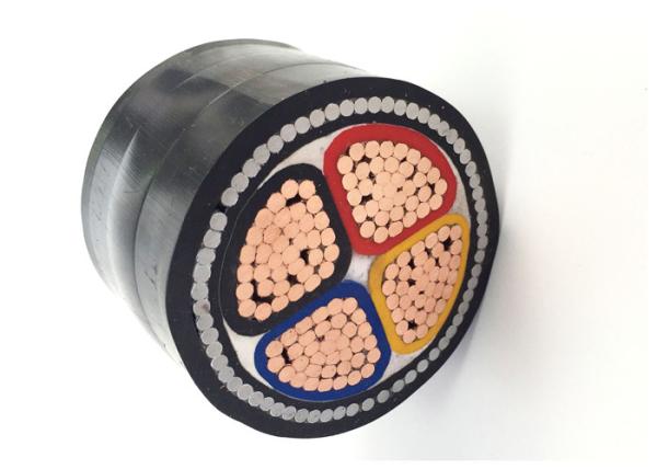 4 Core 185 Sqmm SWA Armoured Power Cable Copper Conductor XLPE/PVC Insulated