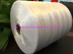 100% Virgin Polypropylene Fillers , High Strength Split Yarn White Color