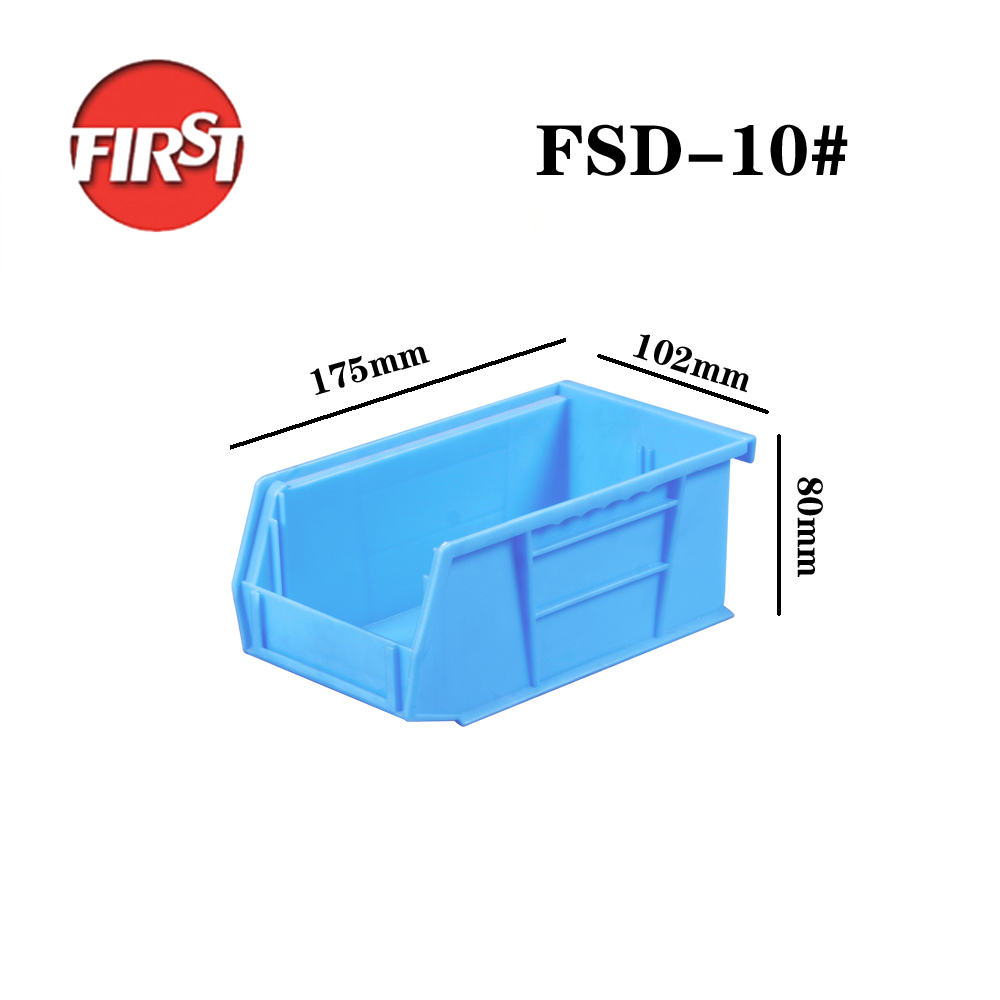 Warehouse Hanging Stack And Nest Plastic Parts Bins Plastic Fruit Bins 225mm