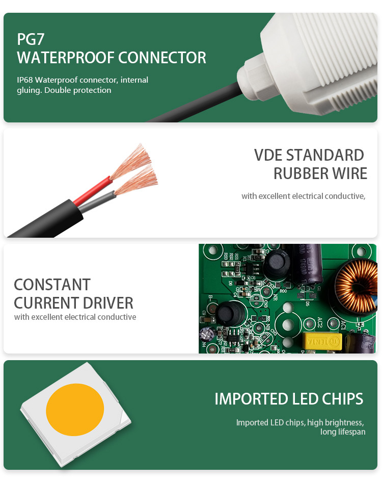 Wall Mount LED Vinyl Pool Lights 3W AC 12V IP68 Garden pool light underwater