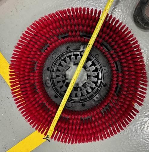 Floor Cleaning Brush for Scrubbing and Washing Machine for Cleaning Equipment