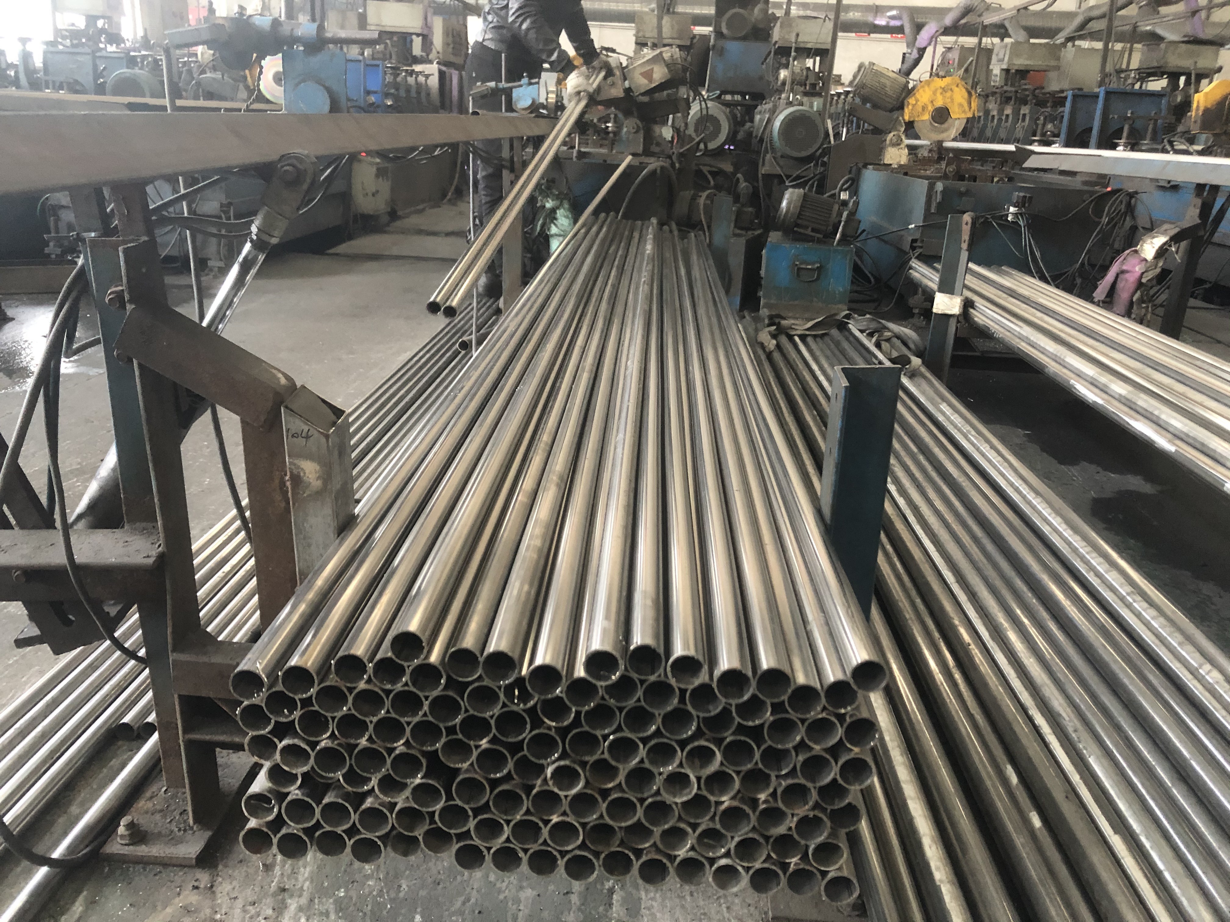SS304 316 Mirror Polished SS Steel Pipe For Building
