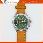 CHINA Watch Manufacturer Stainless Steel Back Quality Watches Leather Curren