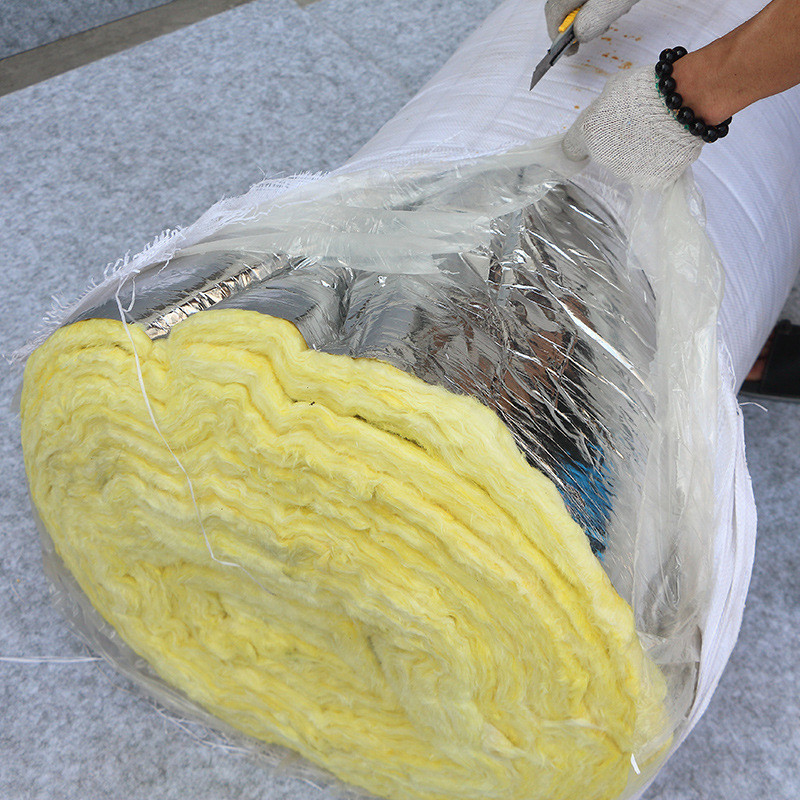 Pipeline Heat Insulation Glass Wool Aluminum Foil Centrifugal