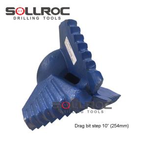 Wholesale 76mm 89mm 114mm 3 4 Wing Step Drag Bits For Soft Drilling from china suppliers