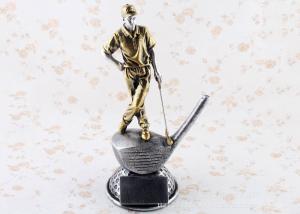 Wholesale British Open Championship Golf Ball Trophy With Metal Golf Figurines from china suppliers