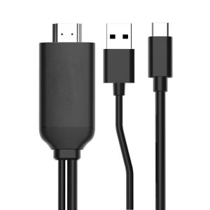 Wholesale PVC Jacket USB Type C Adapters 2m MHL Cable Phone To HDMI TV Projector Monitor 4K HDTV Converter from china suppliers