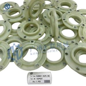 Wholesale 150*15T 260*50 264*42 295*48 314*4 314*6 314*42 314*47 314*50 352*8 Rubber Coupling Excavator Hydraulic Pump Coupling from china suppliers