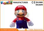 PVC Coated Nylon 3 - 8m Advertising Inflatables Mario Model / Inflatable Cartoon