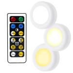 Modern 61x26mm 0.5w Remote Control Under Cabinet Light