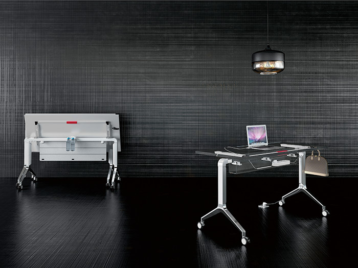 Contemporary Rolling Stackable Meeting Chairs For Training