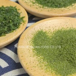 Wholesale Thin Sheets Dried Sea Lettuce , Customized green laver Seaweed seasoning agent from china suppliers