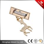 Beautiful deer handbag decoration accessories for bag parts,44.72*17mm