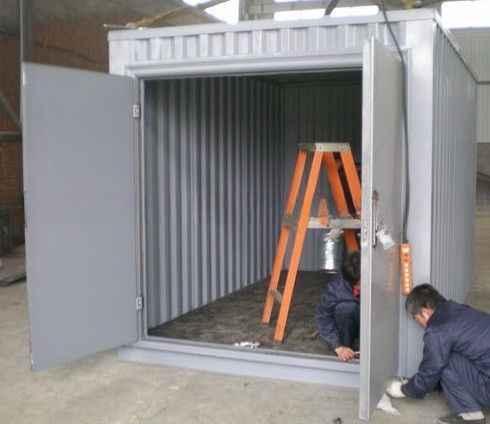 Scale Medium Duty 2m 3m 4m 5m 6m Galvanized Steel Mobile Portable Self Storage Box Container for Sortage Usage