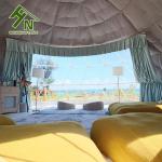 Hotel Resort Camping Dome Tent House Diameter 6m on Grassland Asphalt