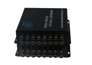 Wholesale Video To Fiber Optic Converter 16 Channel , Cctv Camera Video Converter from china suppliers
