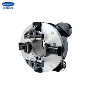 Wholesale Single Bearing Full Stroke Pneumatic Rotary Chuck For Laser Pipe Cutting from china suppliers