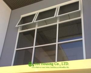 China Aluminium Awning&Fixed window manufacturer/Top-hung casement window with outward opening on sale