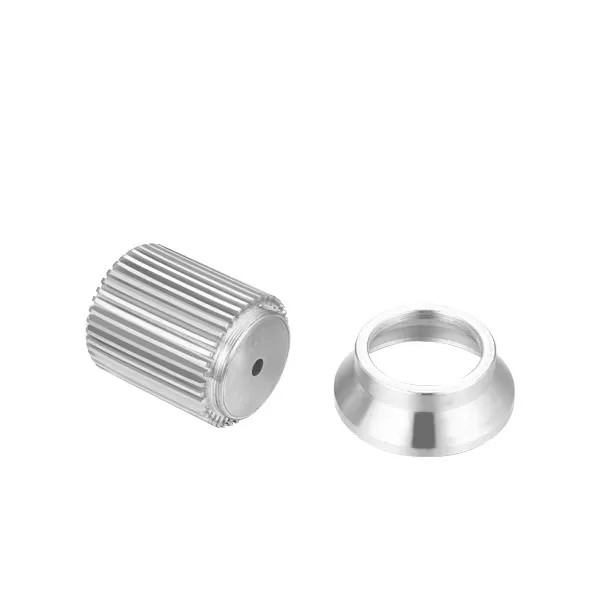 6063 6061 CNC Aluminum Parts Turning Machining Aluminum LED Heat Sink T4 T5 T6