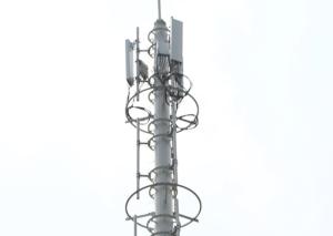 Wholesale 18 - 55M Monopole Telecommunications Tower , AWS D1.1 Monopole Communication Tower from china suppliers