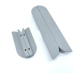 400mm Gold Aluminum Cabinet Handle 3 Color Salix Leaf Handles For Bedroom