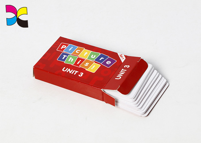 Children Card Card Printing Services Learning Playing Full Color Custom Size