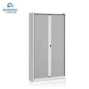 Wholesale Tambour Door Metal Shelf Cabinet With Plastic Roller Shutter Doors from china suppliers