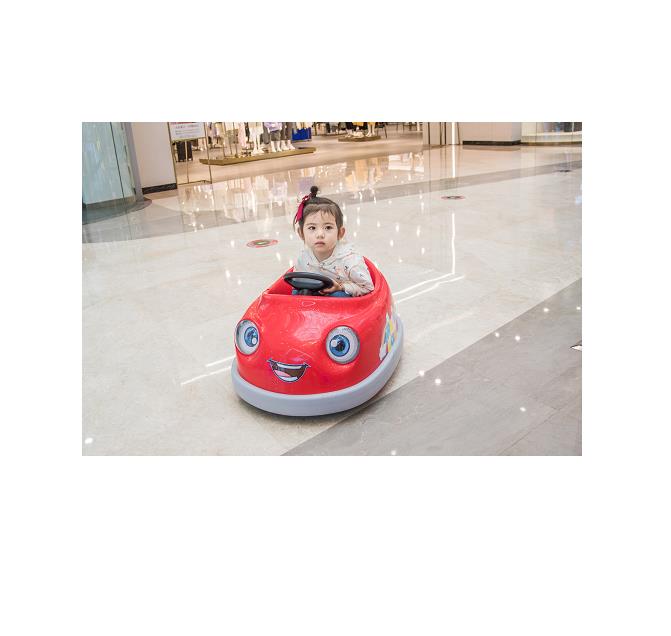 Kids' Ride On Electric Bumper Cars with Music LED Lights and Carton Size 78.5*60*38.5cm