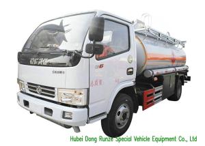 Wholesale 3000L - 6000L Crude Oil Tanker Truck , Mobile Fuel Oil Delivery Truck from china suppliers