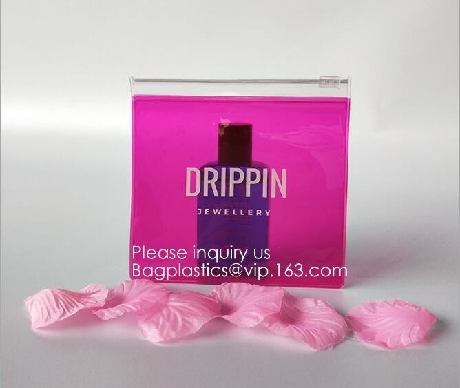 Recyclable Stand-Up Clear Plastic Cosmetic Promotion Packing Bag,Reusable Wet Wipe Eva Stand Up Pouch Bag, bagease, bag