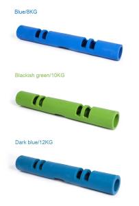 Wholesale 105CM 12kg Odorless Rubber Vipr Workout Equipment Loaded Movement Training Tube from china suppliers
