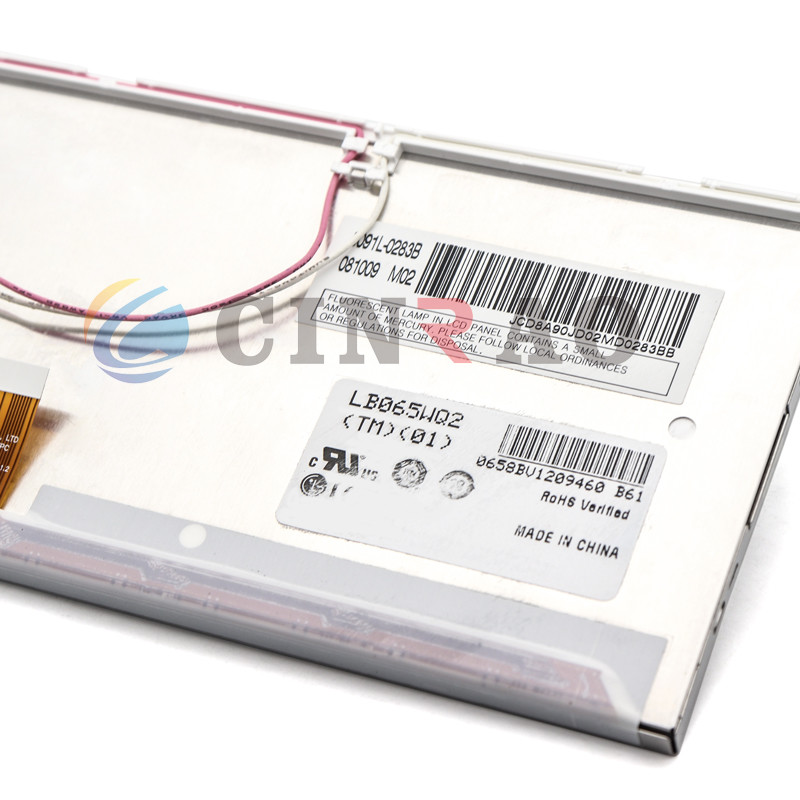 6.5 INCH LCD Car Panel LB065WQ2 TM 01 Auto Spare High Efficiency Long Life