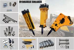 Wholesale Excavator Side Hydraulic Rock Breaker Hammer Box Silence 200mm 280bar from china suppliers