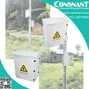 Wholesale Waterproof Outdoor Cabinet AC DC 60A Lithium Battery Outdoor Solar Power UPS 3KW from china suppliers