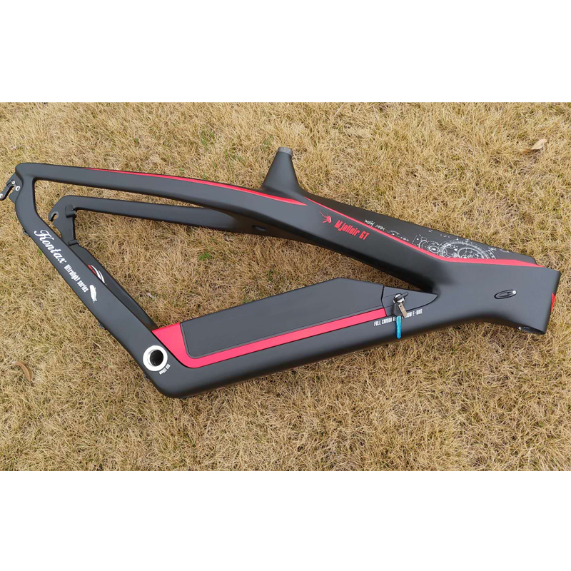Disc Brake Hydraulic Electric Mountain Bicycle E MTB Carbon Fiber Off-Road Fat Tire