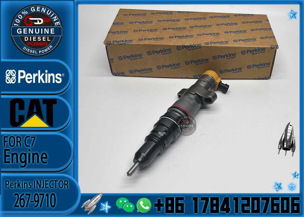 Diesel Engine Parts Common Rail Fuel Injector 267-9710 for CAT C9 330D 340D 336D Excavator CNDIP Factory price