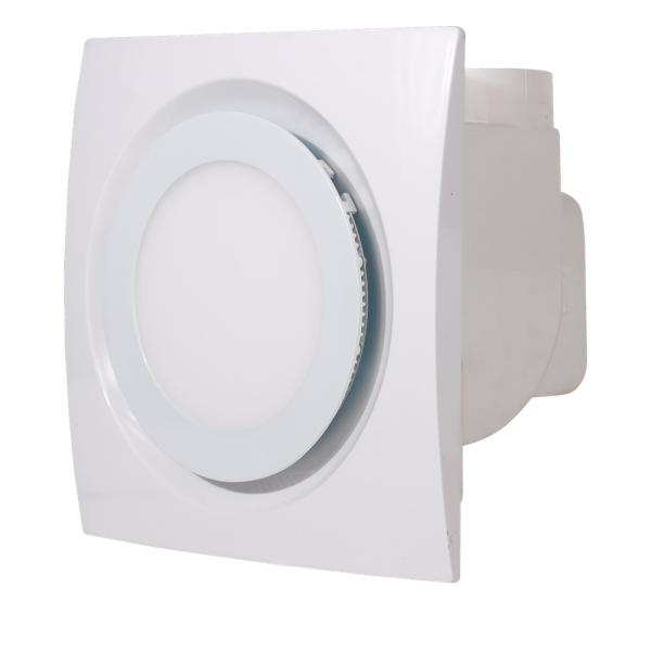 Home 220V 4 6 Inch Silent High Air Flow LED Light Wall Mounted Duct Air