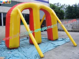 Wholesale Colorful Commercial Grade 0.6mm or 0.9mm PVC Tarpaulin Inflatable Paintball Bunker from china suppliers