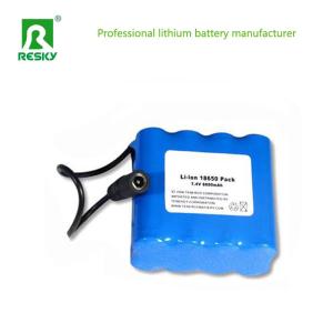 Wholesale Emergency Light Li-ion Battery Pack 18650 4s2p 14.8V 4400mAh from china suppliers