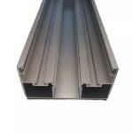 6063 T5 Champagne Golden Brush Anodized Aluminum Profiles For Sliding Door