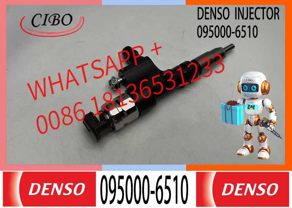 Genuine And High Quality Common Rail Fuel Injector 095000-6510 23670-E0080 23670-79015