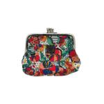 Coin Purse Closure Buckle Wallet Small Women Cotton Purse WA28