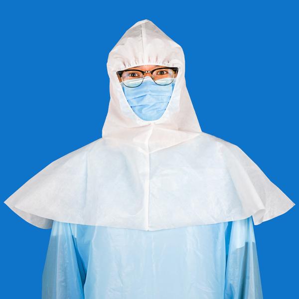 Non Woven Surgical Disposable Space Cap Hood Head Protection Astronaut Surgical