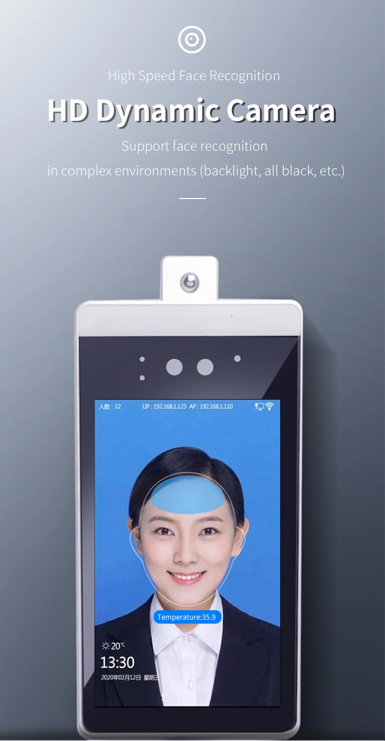 AI Thermal Camera Ir Human Body Temperature Scanner
