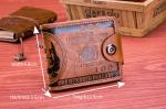 2022 Design US 100 Dollar Thin Wallet Men's Fashion Waterproof Unisex Nylon