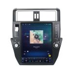 Android 13 Tesla Screen BT Car Radio System DVD For Toyota Prado 2010-2013