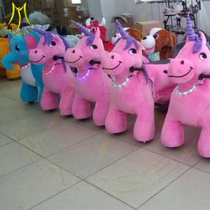 Wholesale Hansel shopping mall kids electronic stuffed plush walking animal toys from china suppliers