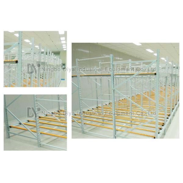 Rolling Fluent Stacking Rack System Shelf Storage Warehouse Rack For Display