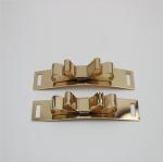 Metal shoe hardware accessories gold butterfly bow shape iron sheets shoelace