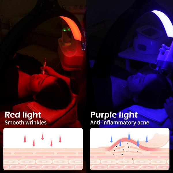 RF light 60W New LED Half moon light Ring Floor Lamp Lash Light For Tattoo